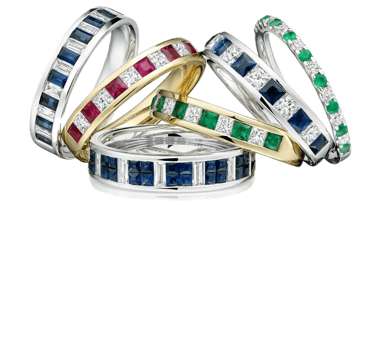 5 Coloured Rings